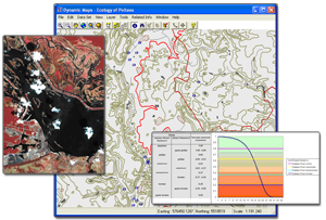 TYPICAL COMPUTER SYSTEM OF CARTOGRAPHIC ENVIRONMENT SAFETY MANAGEMENT, ENVIRONMENTAL MANAGEMENT AND ENVIRONMENTAL PROTECTION IN THE REGION